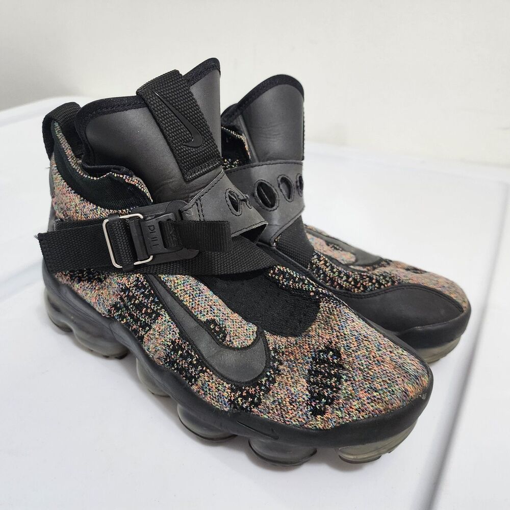 Nike Air VaporMax Premier Flyknit Multicolor Running Shoes AO3241-003 Mens 8.5